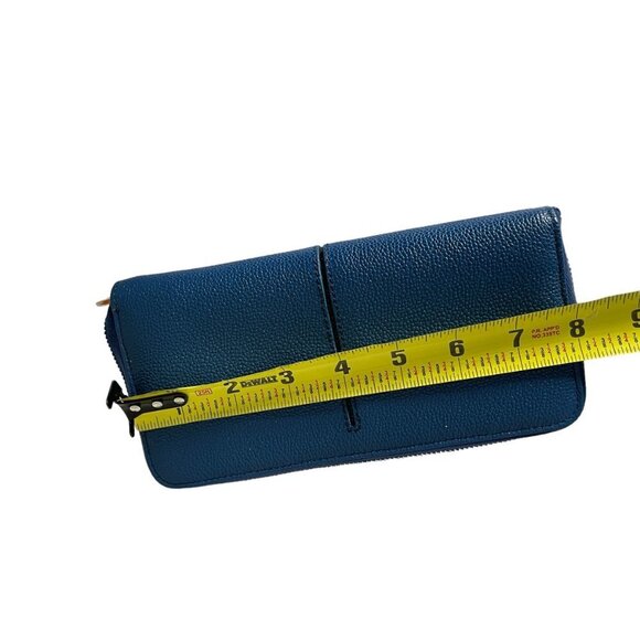 Tod's Italy Blue Zip Continental Wallet Nuova Collection, XAMQCHA1400GPA7Q11 - Picture 13 of 13